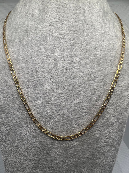 17.5 inches Figaro Chain