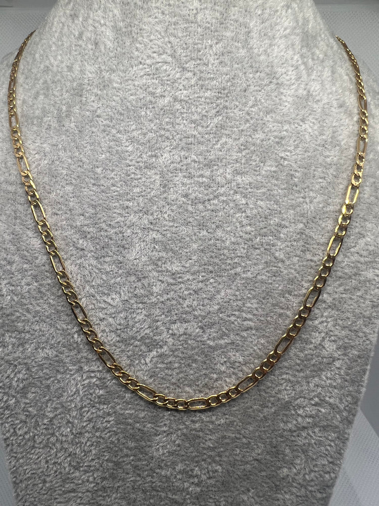 17.5 inches Figaro Chain