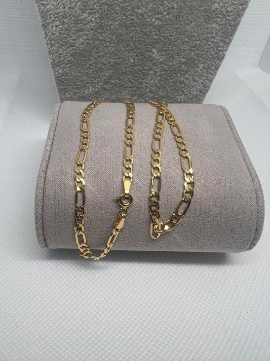17.5 inches Figaro Chain