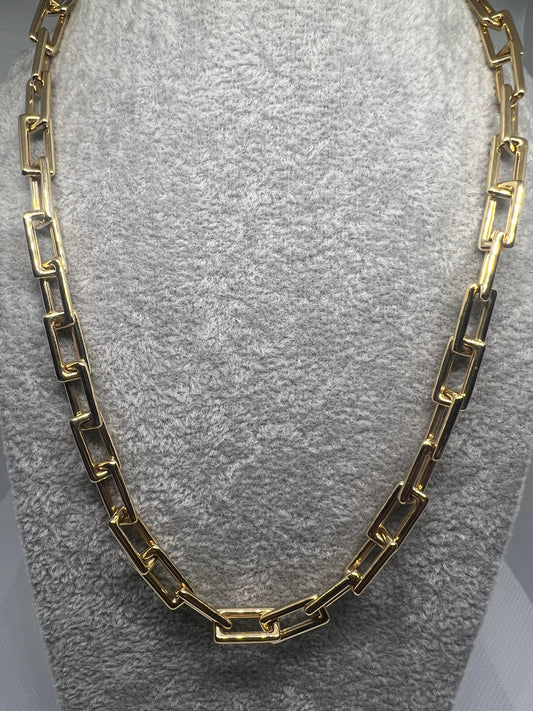 18 Inches Gold Necklace - 18K Dubai Gold