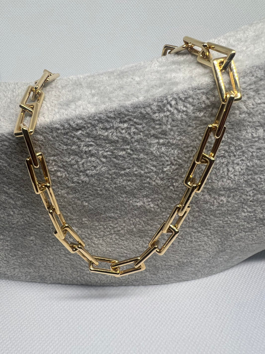 18 Inches Gold Necklace - 18K Dubai Gold