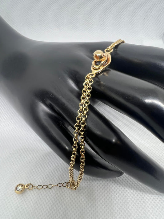 7-8 Inches Gold Bracelet