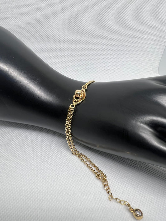 7-8 Inches Gold Bracelet