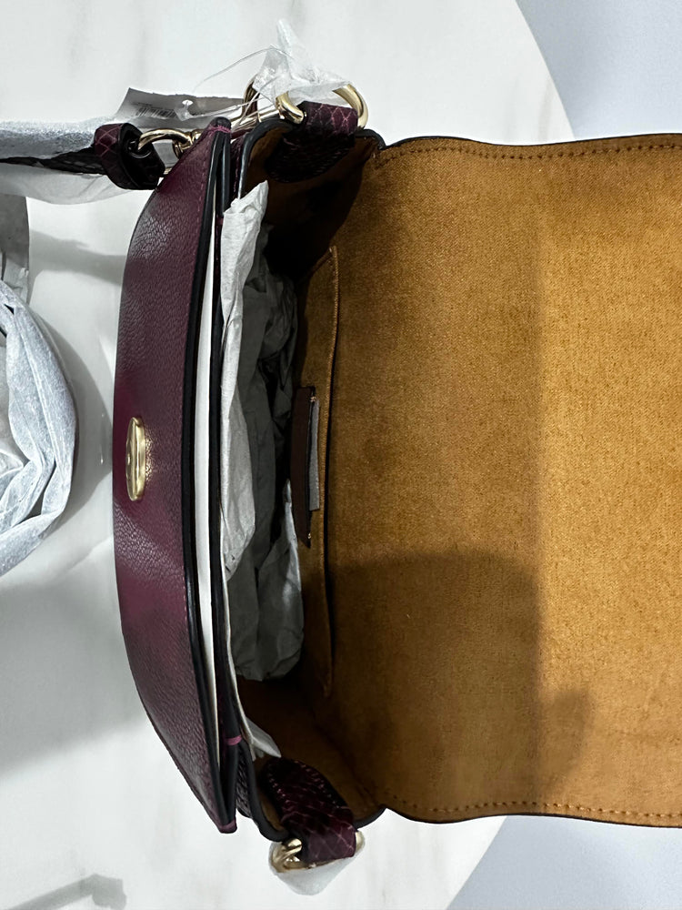 Coach Bag Burgundy