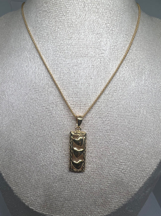 Popcorn Chain with Pendant