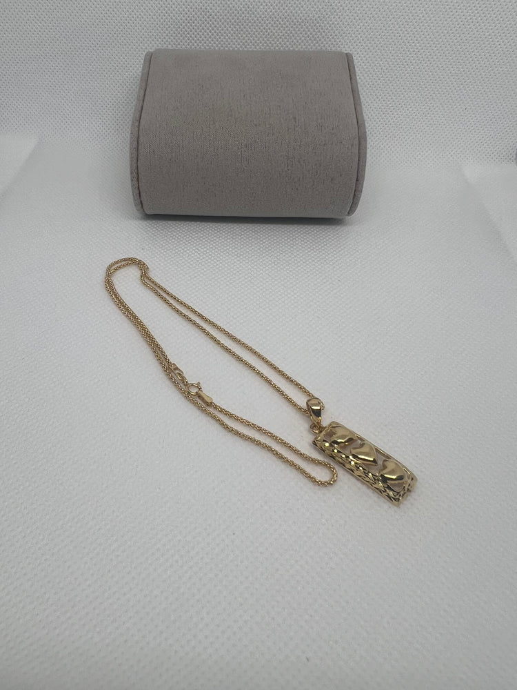 Popcorn Chain with Pendant