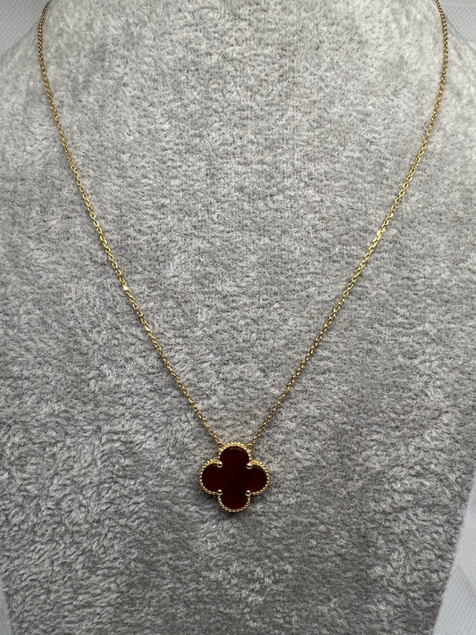 VCA inspired Attached Necklace 16-18 Inches