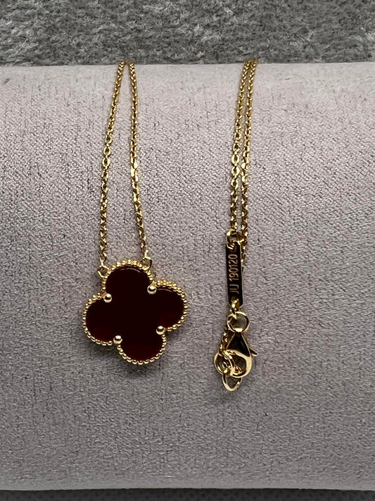 VCA inspired Attached Necklace 16-18 Inches