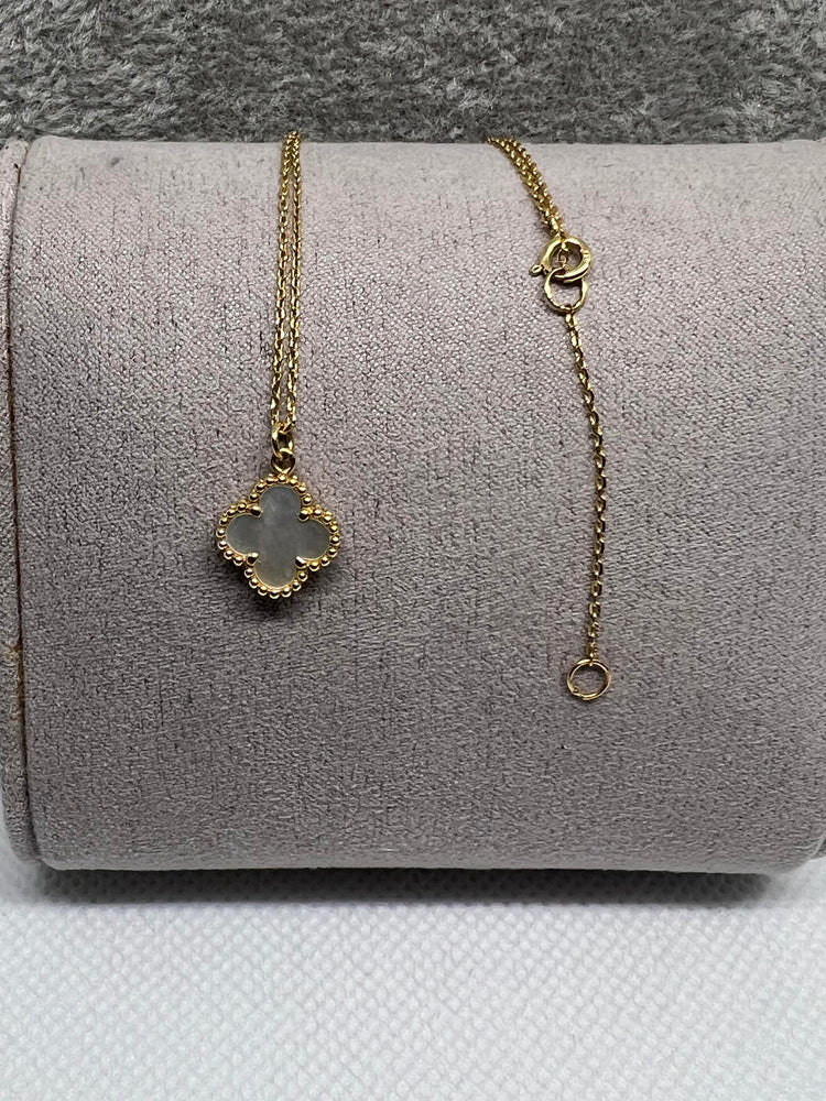 VCA inspired Attached Necklace 16-18 Inches