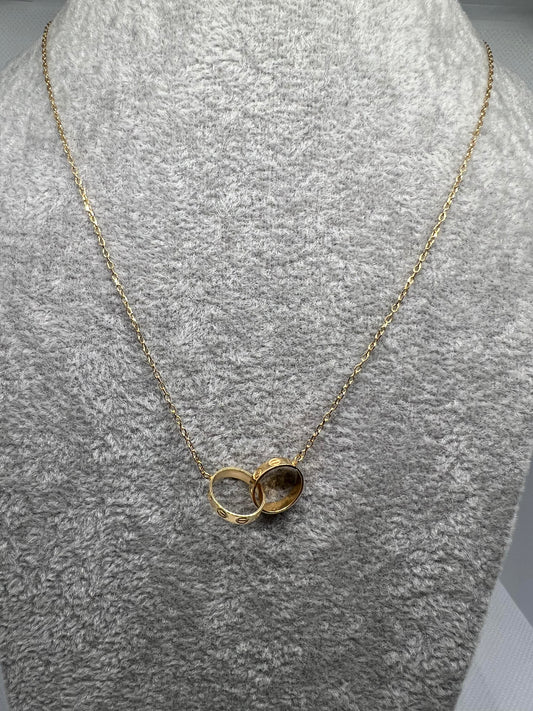 16 Inches Gold Necklace